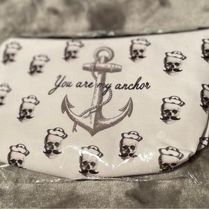 You are My Anchor, Zip Bag, Cosmetic Bag